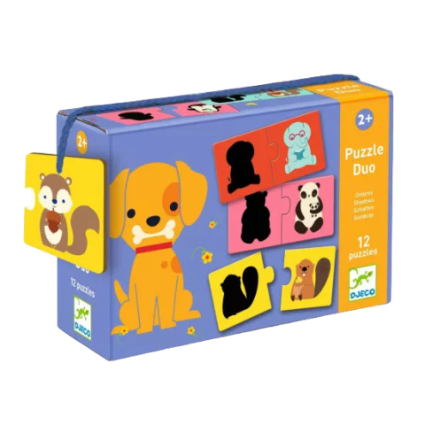 Djeco puzzle duo - stíny